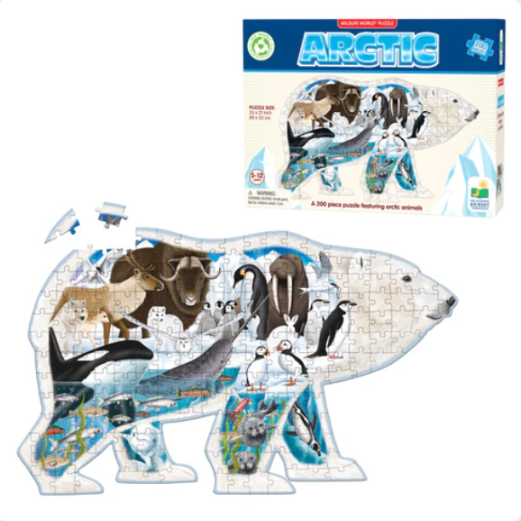 The Learning Journey - WILDLIFE WORLD - ARCTIC PUZZLE (200PCS) - Limolin 