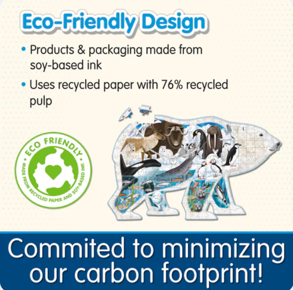 The Learning Journey - WILDLIFE WORLD - ARCTIC PUZZLE (200PCS) - Limolin 