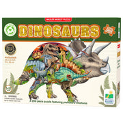 The Learning Journey - WILDLIFE WORLD - DINOSAURS PUZZLE (200PCS) - Limolin 