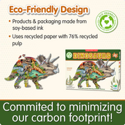 The Learning Journey - WILDLIFE WORLD - DINOSAURS PUZZLE (200PCS) - Limolin 