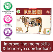 The Learning Journey - WILDLIFE WORLD - FARM PUZZLE (200PCS) - Limolin 