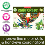 The Learning Journey - WILDLIFE WORLD - RAINFOREST PUZZLE (200PCS) - Limolin 