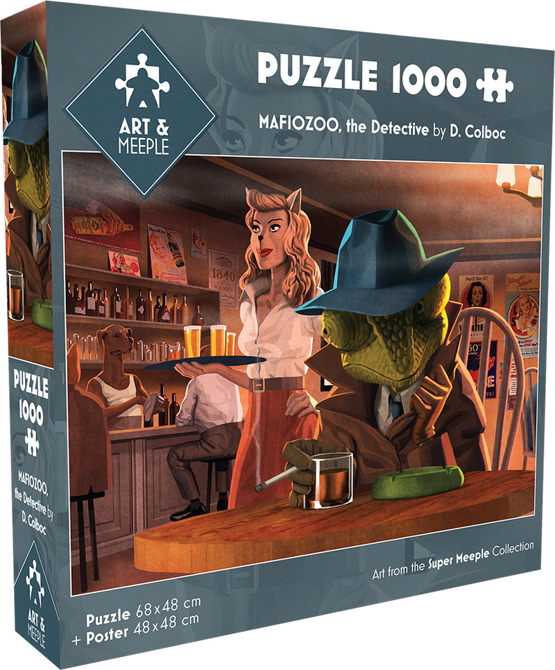 Tiki Editions - Art & Meeple: Mafiozoo The Detective - Limolin 