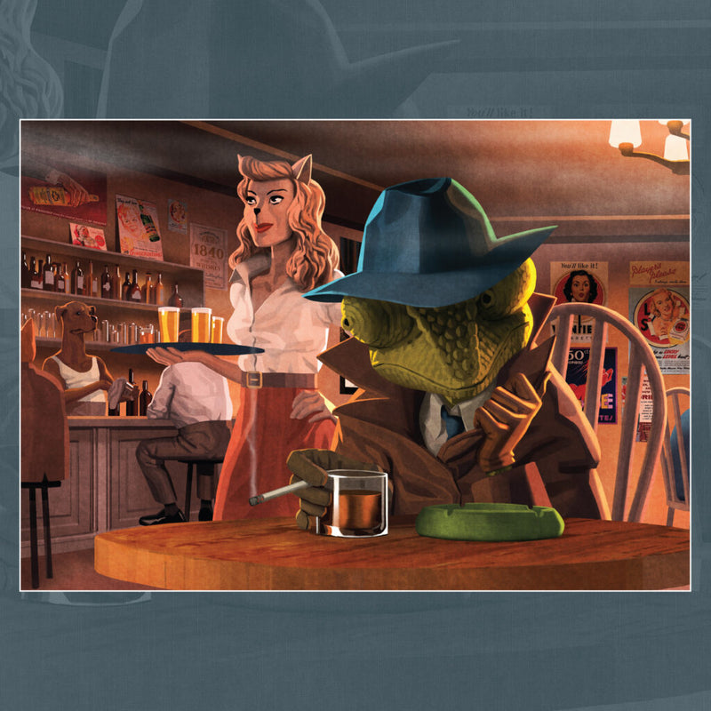 Tiki Editions - Art & Meeple: Mafiozoo The Detective - Limolin 