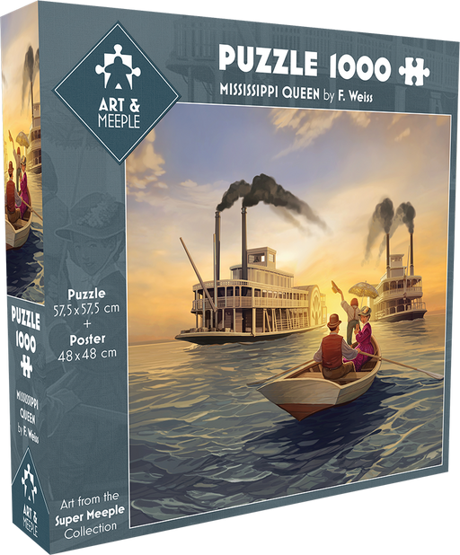 Tiki Editions - Art & Meeple: Mississippi Queen - Limolin 