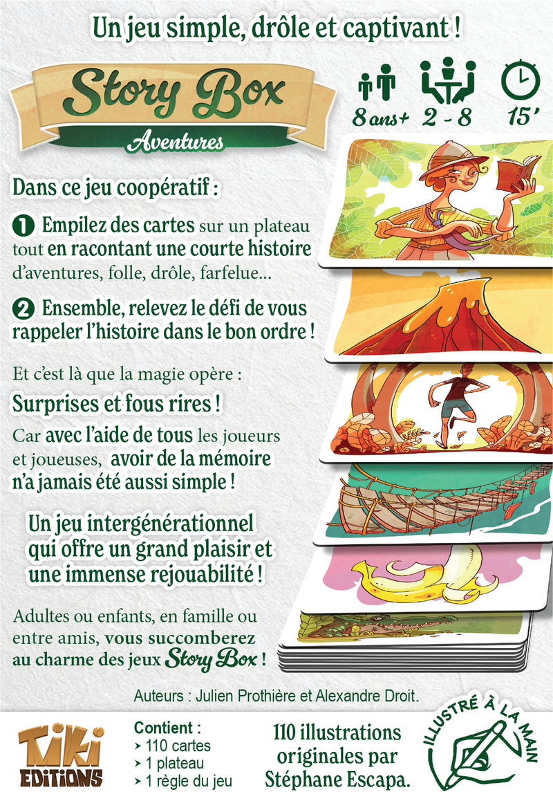 Tiki Editions - Story Box - Aventures - Limolin 