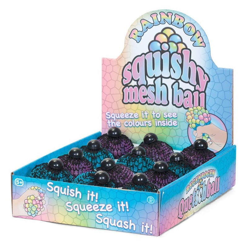 Tobar - Squishy Mesh Ball - Rainbow - Limolin 