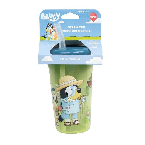 Tomy - Bluey - 12Oz Non Insulated Straw Cup 1Pk - Limolin 