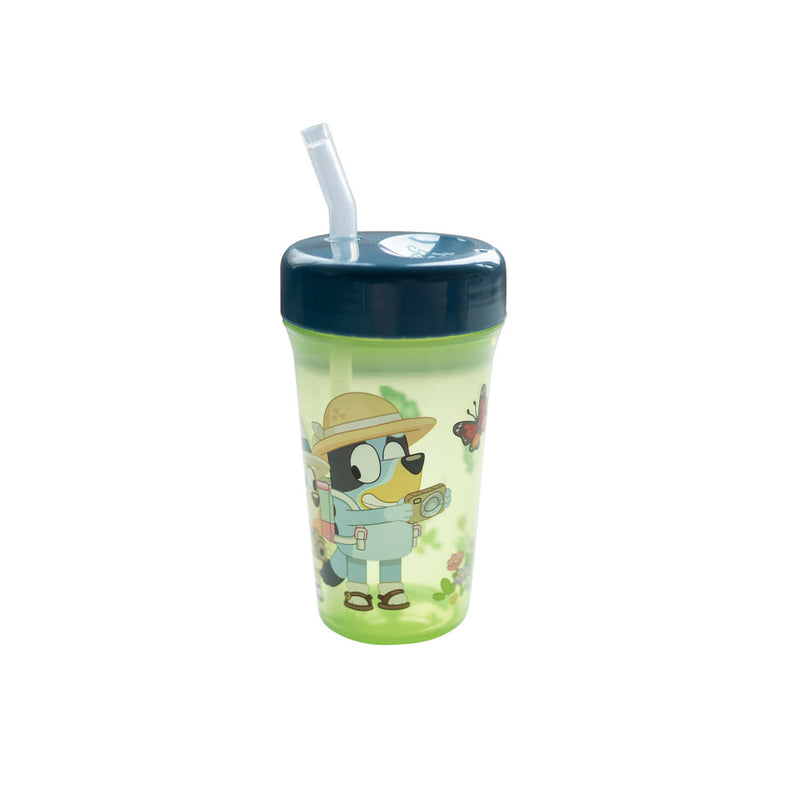 Tomy - Bluey - 12Oz Non Insulated Straw Cup 1Pk - Limolin 