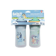 Tomy - Bluey - Insulated 9Oz Sippy Cup 2Pk - Limolin 
