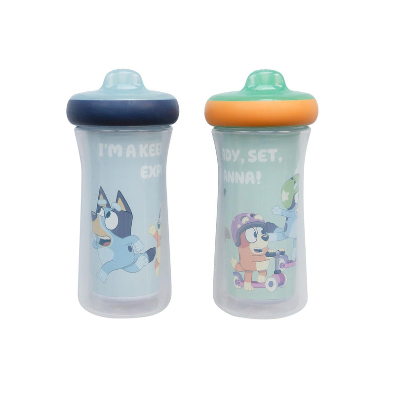 Tomy - Bluey - Insulated 9Oz Sippy Cup 2Pk - Limolin 