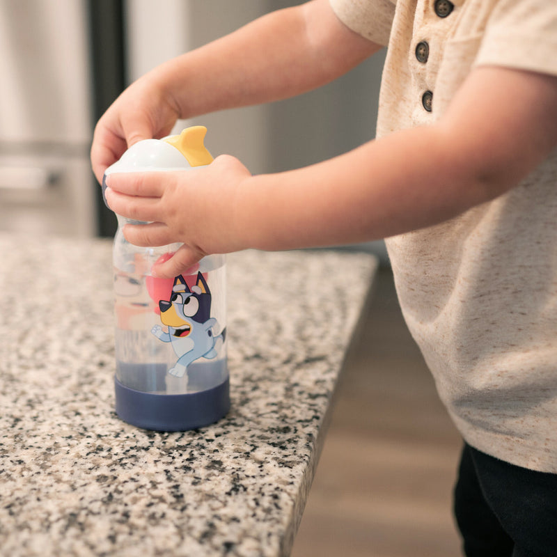 Tomy - Bluey - Sip & See Water Bottle 1Pk - Limolin 