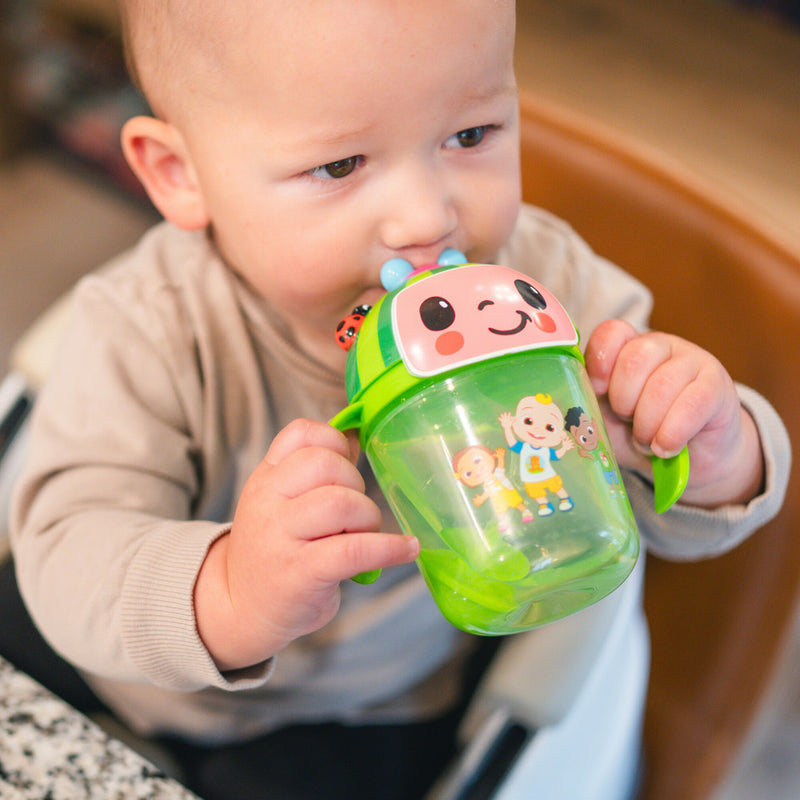 Tomy - Cocomelon - 7Oz Weighted Straw Trainer Cup 1Pk - Limolin 