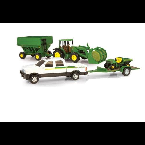 Tomy - John Deere 8" Pickup Hauling Assorted - Limolin 