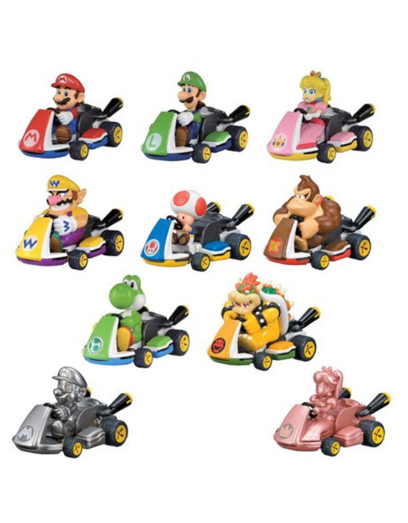 Tomy - Mario Kart - Pullback Racers Assorted - Limolin 