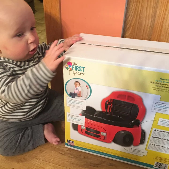 Tomy - Training Wheels - Red Racer Potty! - Limolin 