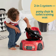 Tomy - Training Wheels - Red Racer Potty! - Limolin 