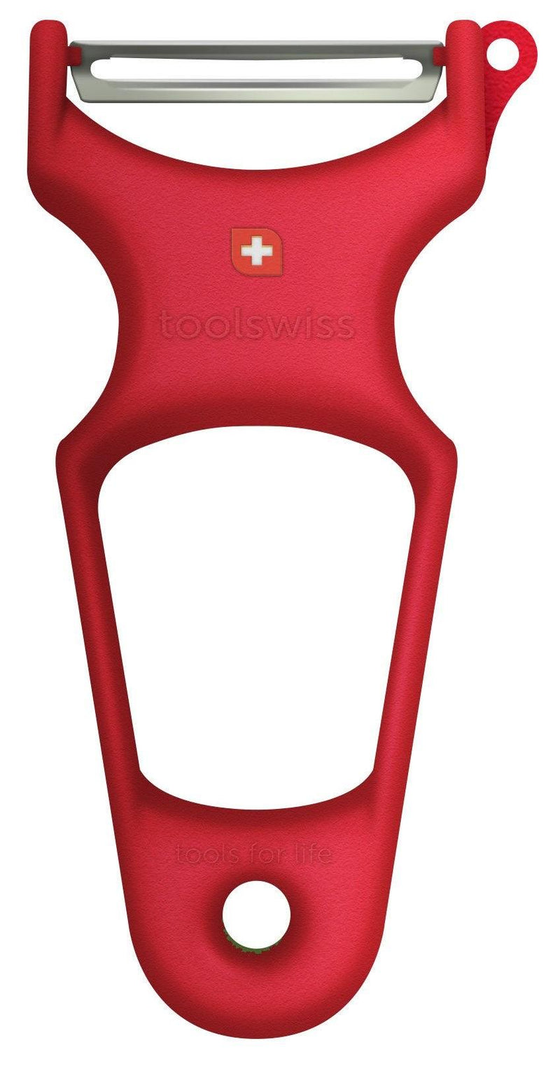 Toolswiss - Clasinox Swiss Peeler Red - Limolin 