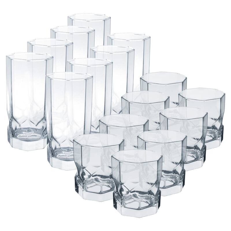 Luminarc - Topaz - Glassware Set, 16 Pieces