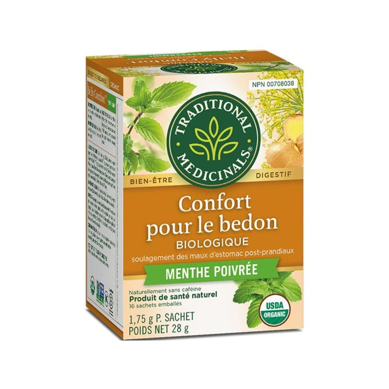 Traditional Medicinals - Belly Comfort Peppermint 16's - Limolin 