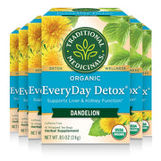 Traditional Medicinals - Everyday Detox Dandelion16 Tbags - Limolin 