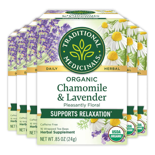 Traditional Medicinals - Org Chamomile w/ Lavender Tea 16 - Limolin 