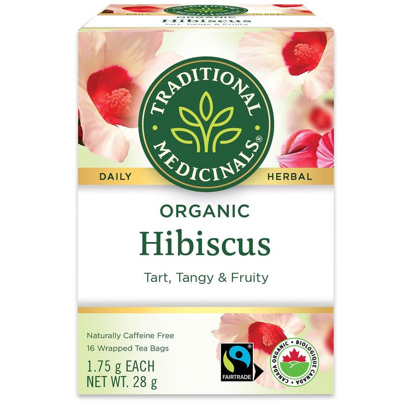 Traditional Medicinals - Organic Hibiscus 16 Tbags - Limolin 