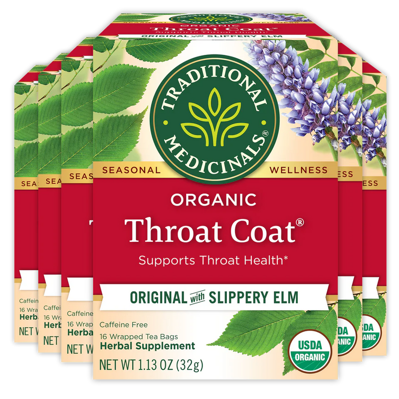 Traditional Medicinals - Organic Throat Coat 16s - Limolin 