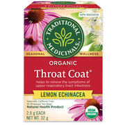 Traditional Medicinals - Throat Coat 16's - 16 T.bags - Limolin 