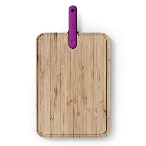 Trebonn - Artù Integrated Knife Chef 2/St Purple - Limolin 