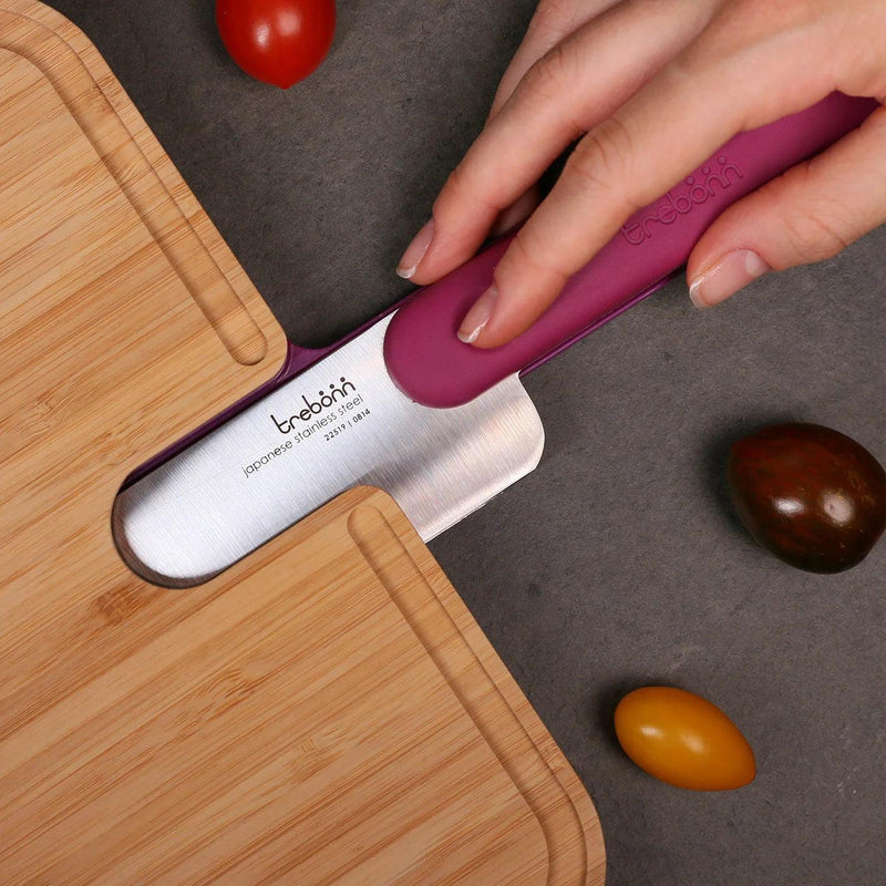 Trebonn - Artù Integrated Knife Chef 2/St Purple - Limolin 
