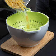 Trebonn - Duo Rinse & Serve Large White, Green - Limolin 