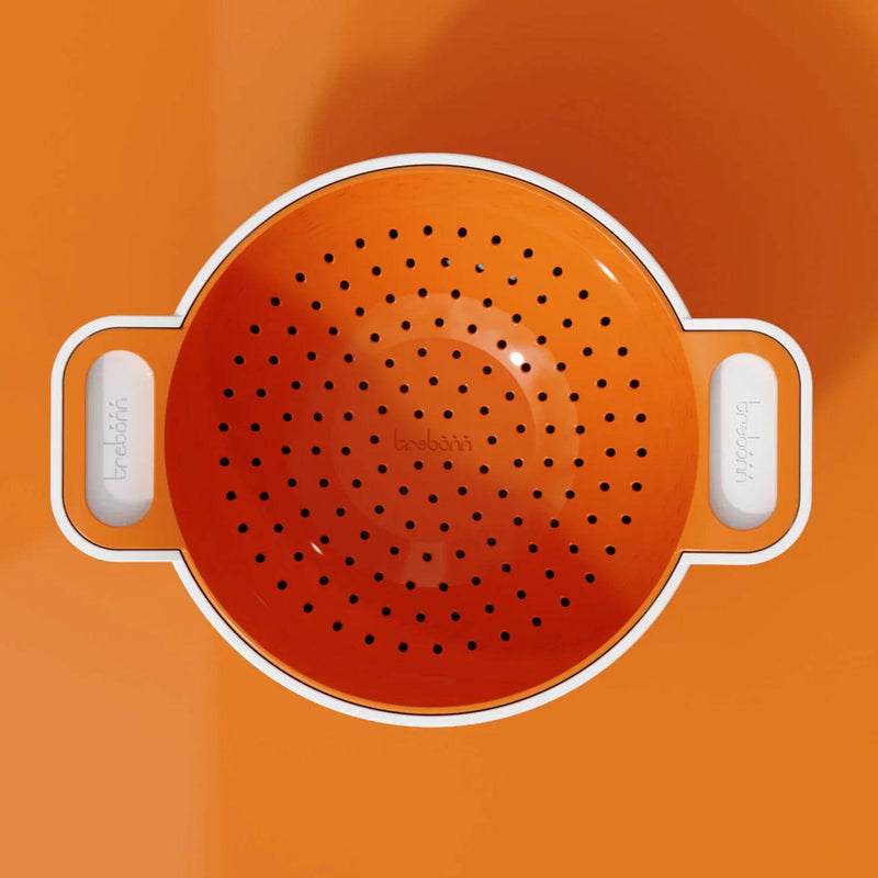 Trebonn - Duo Rinse & Serve Small White, Orange - Limolin 