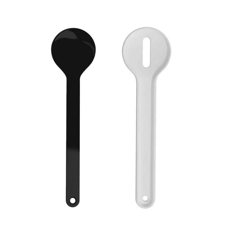 Trebonn - In Nest & Serve Salad Servers 2/St Black, White - Limolin 