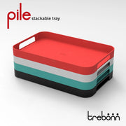 Trebonn - Pile-Xl Tray Black - Limolin 