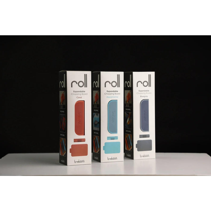 Trebonn - Roll Cutting Board Blue-Grey - Limolin 