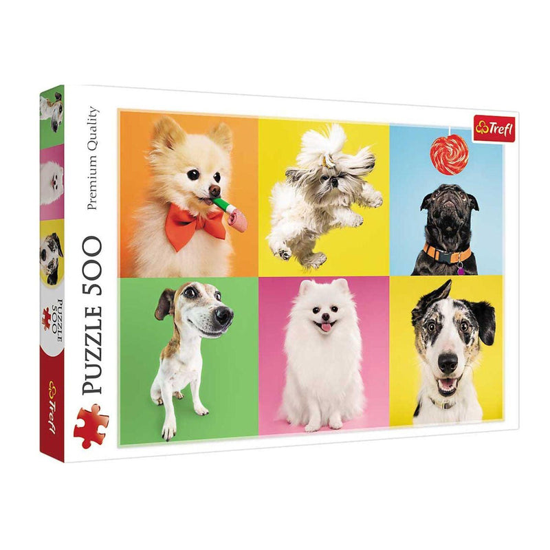 Trefl - Dogs (500-Piece Puzzle) - Limolin 