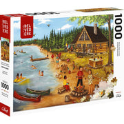 Trefl - Genest - Summer At The Log Cabin (1000-Piece Puzzle) - Limolin 