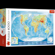 Trefl - Large Map of The World (4000-Piece Puzzle) - Limolin 