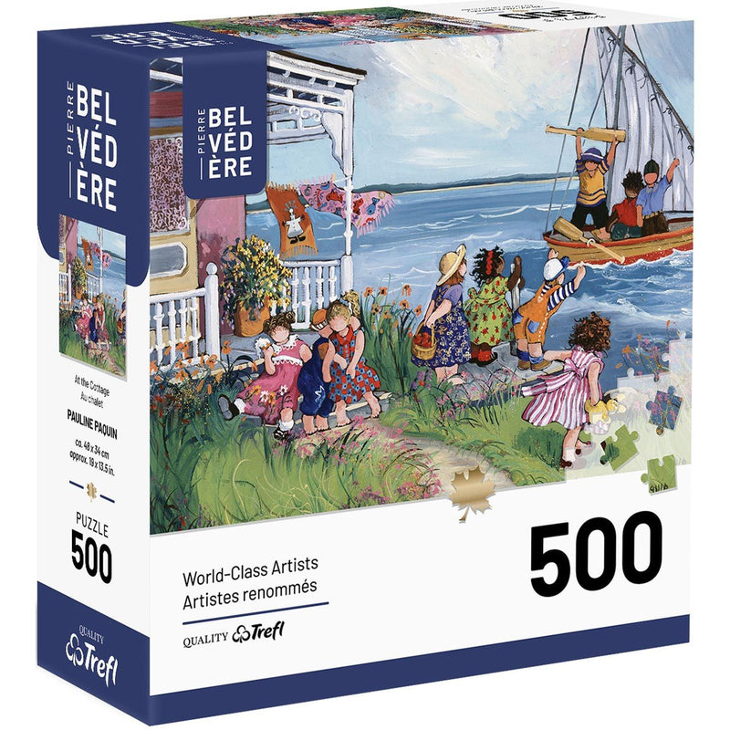 Trefl - P Paquin At The Cottage (500-Piece Puzzle) - Limolin 