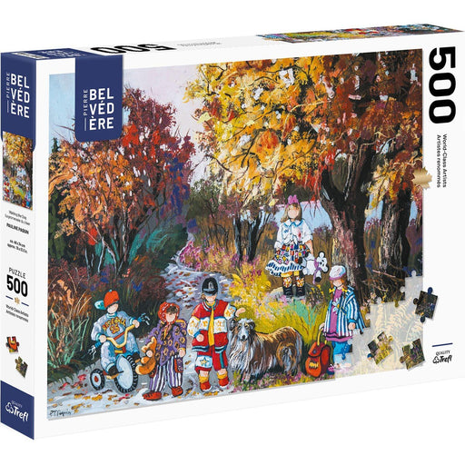 Trefl - P Paquin Walking The Dog (500-Piece Puzzle) - Limolin 