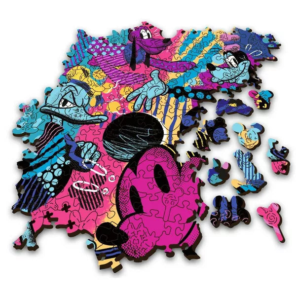 Trefl - Puzzle - Disney Mickey Mouse - Woodcraft - 500Pc - Limolin 