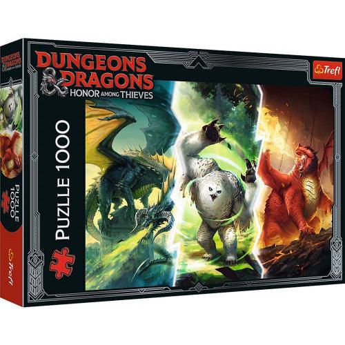 Trefl - Puzzle - Dungeon & Dragons - Legendary Monsters - 1000Pc - Limolin 