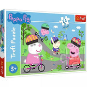 Trefl - Puzzle - Maxi Peppa Active Day - 24Pieces - Limolin 