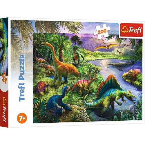 Trefl - Puzzle - Predatory Dinosaurs - 200Pc - Limolin 