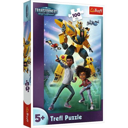 Trefl - Puzzle - The Transformers Team - 100Pc - Limolin 
