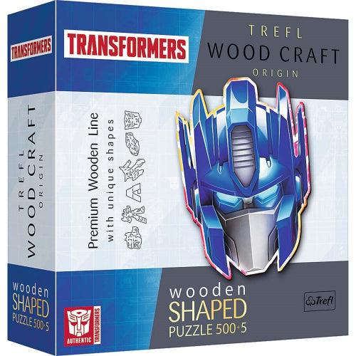 Trefl - Puzzle - Transformers - Woodcraft - 500Pc - Limolin 