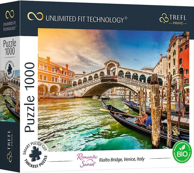 Trefl - Rialto Bridge Venice Italy (1000-Piece Puzzle) - Limolin 