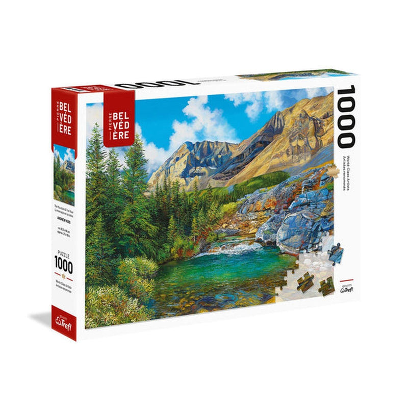 Trefl - The Mountain & The River - AKiss (1000-Piece Puzzle) - Limolin 