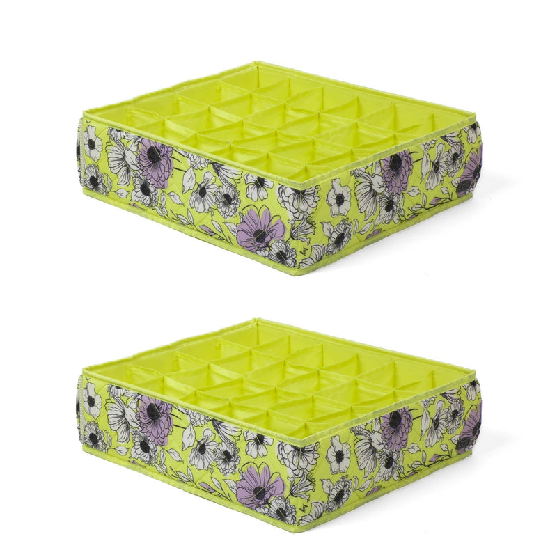 LUG - Trolley 2PC 24 Pocket Drawer Organizers